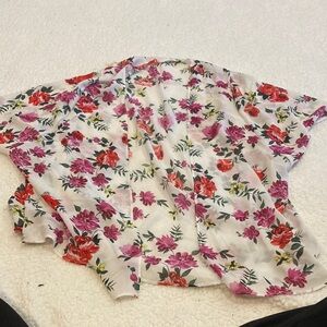 Womens floral kimono